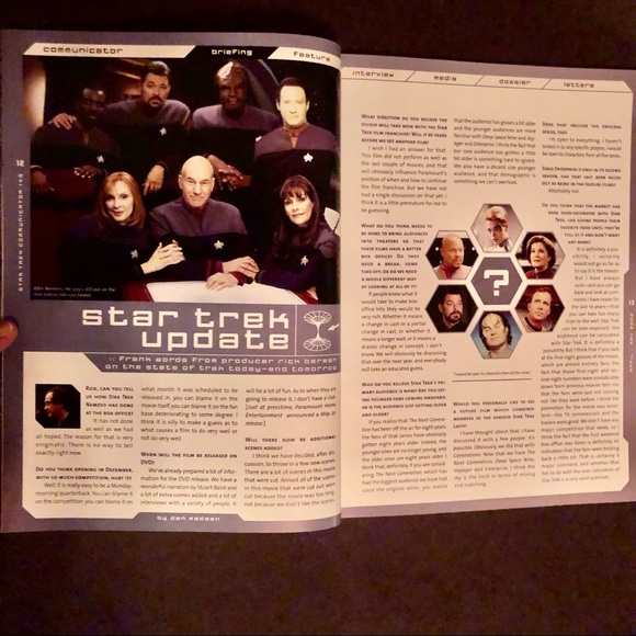 Star Trek Communicator Magazine - Picture 4 of 16
